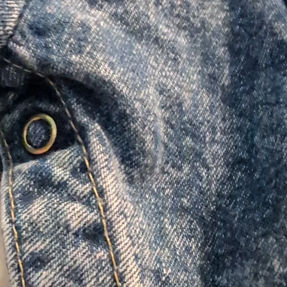 Oshkosh B'Gosh Vintage‎ Infant Girls Acid Wash Denim Baggy Overalls Jeans